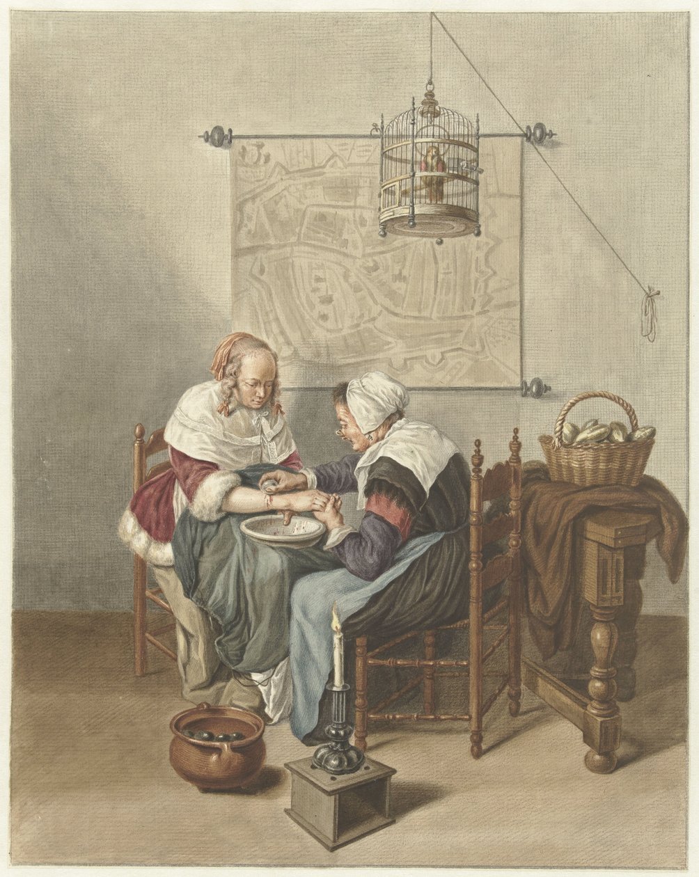 Il salasso da Abraham Delfos
