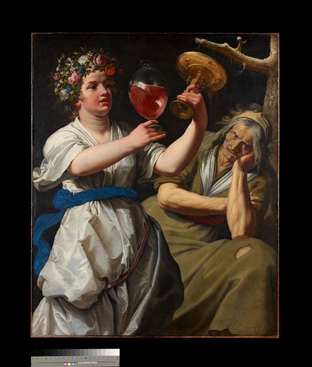Allegoria della gioia e della malinconia, 1628 da Abraham Janssens