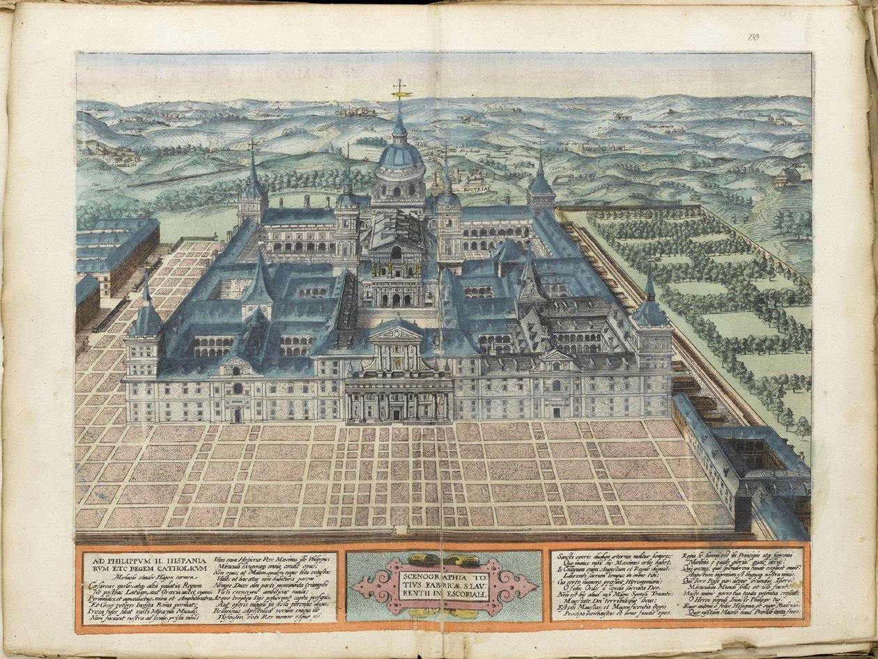El Escorial da Abraham Ortelius