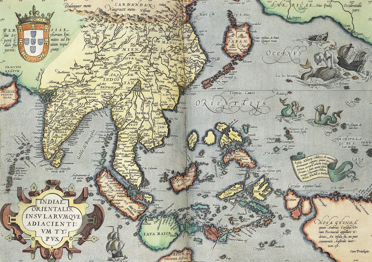 India da Abraham Ortelius
