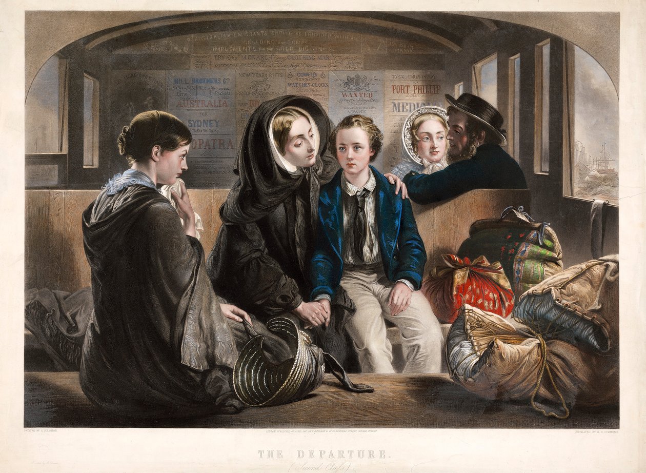 La partenza seconda classe da Abraham Solomon