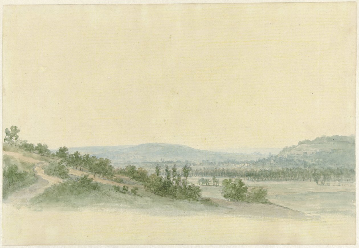 Paesaggio ondulato da Abraham Teerlink
