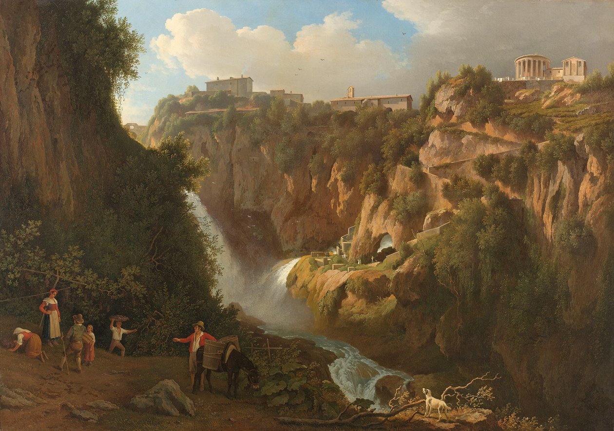 La cascata di Tivoli da Abraham Teerlink