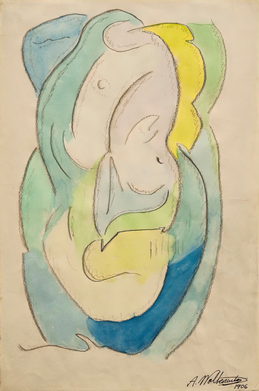 Astrazione, 1906 da Abraham Walkowitz