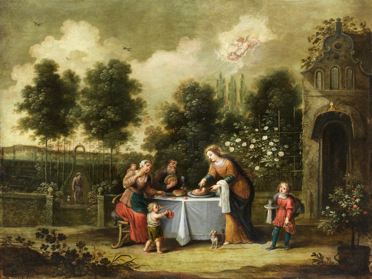 Santa Elisabetta di Abraham Willemsen da Abraham Willemsens