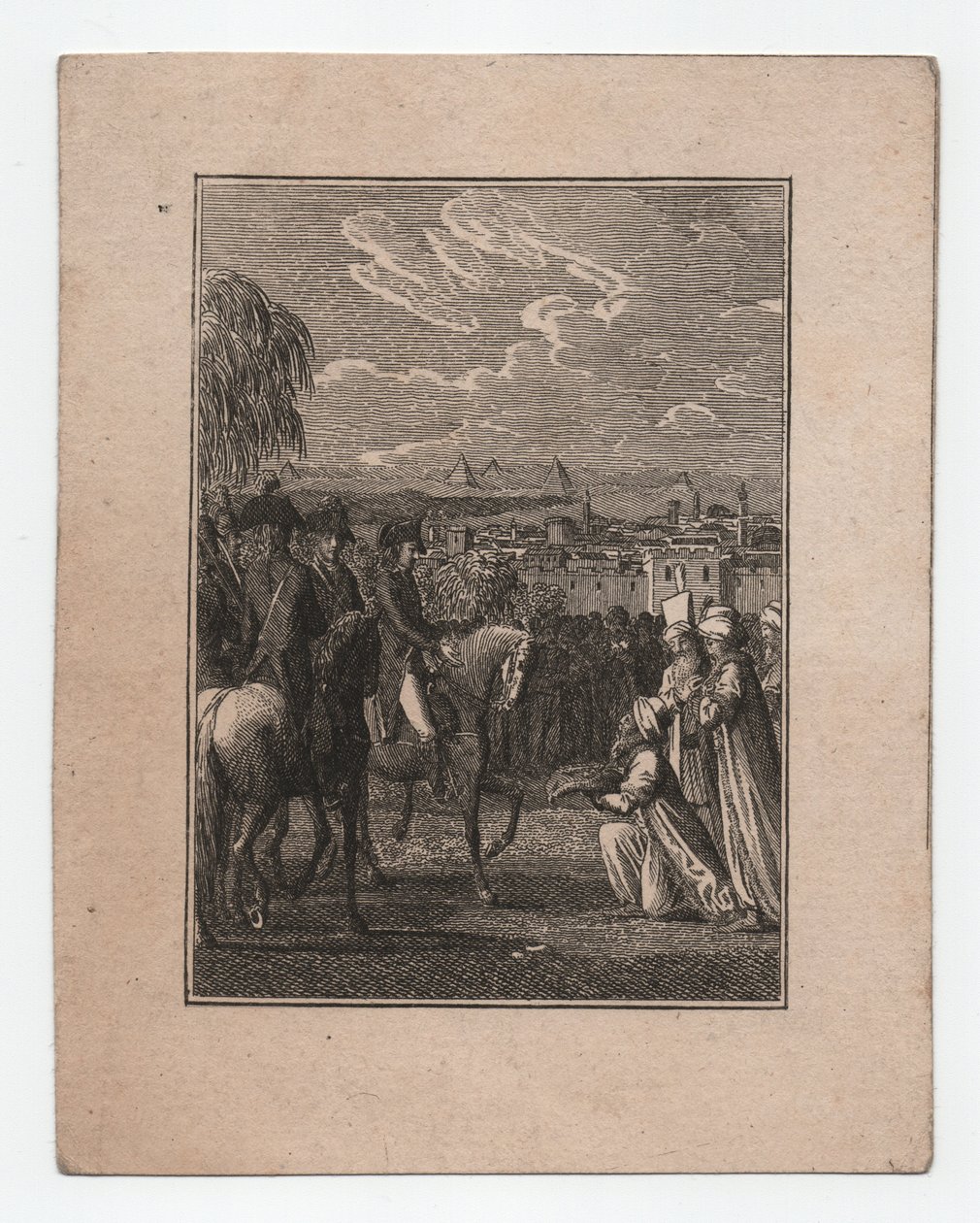Napoleone in Egitto da Abraham Wolfgang Küffner