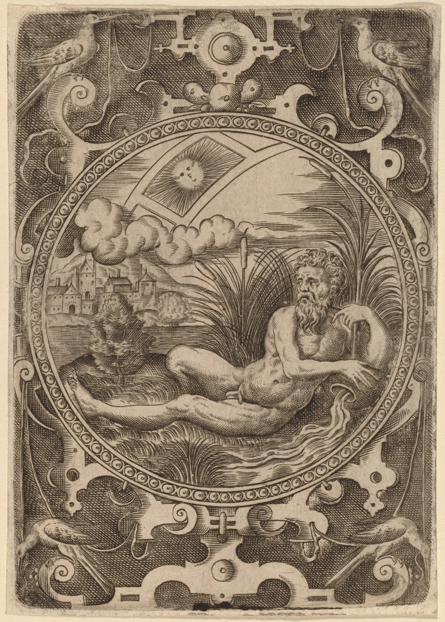 Cebren (Il dio del fiume) da Abraham de Bruyn