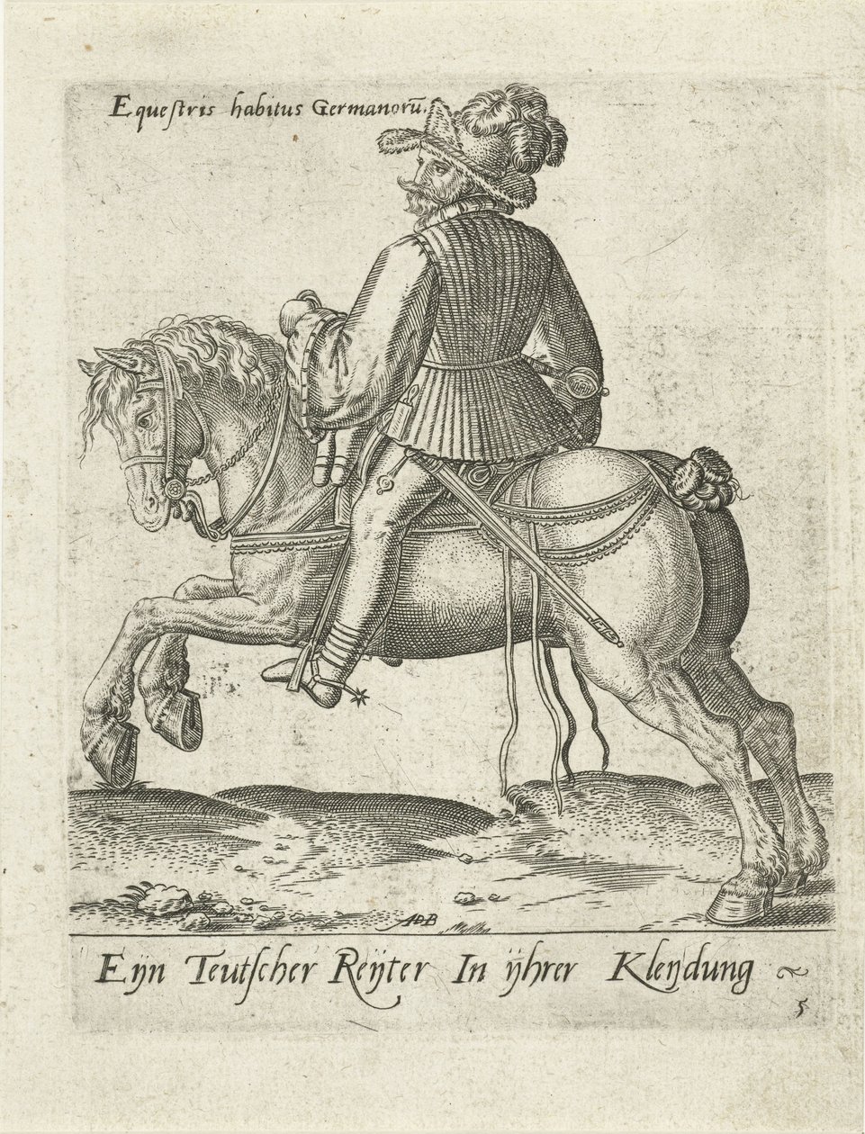 Cavaliere tedesco da Abraham de Bruyn