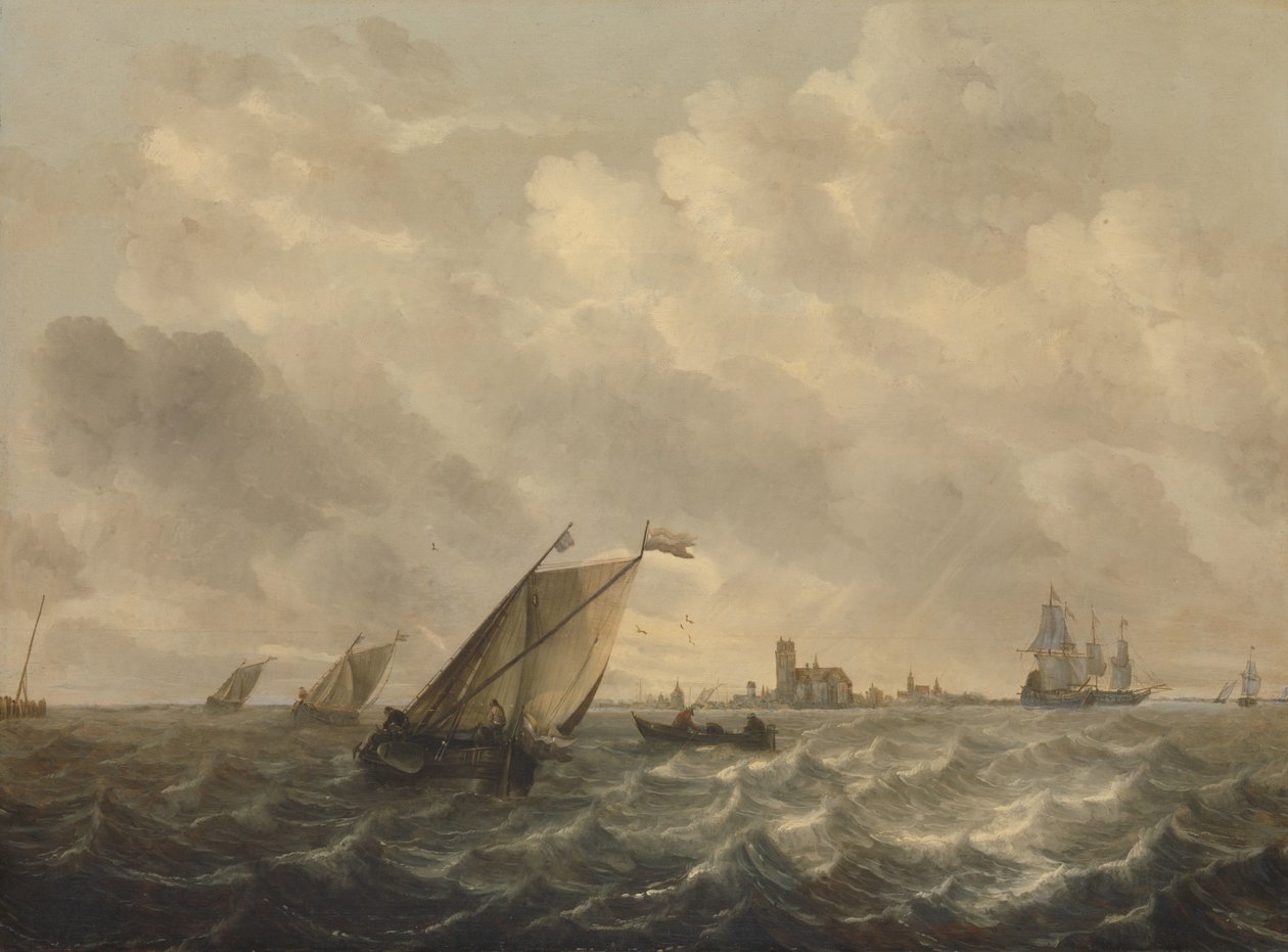 Veduta del fiume da Abraham van Beyeren