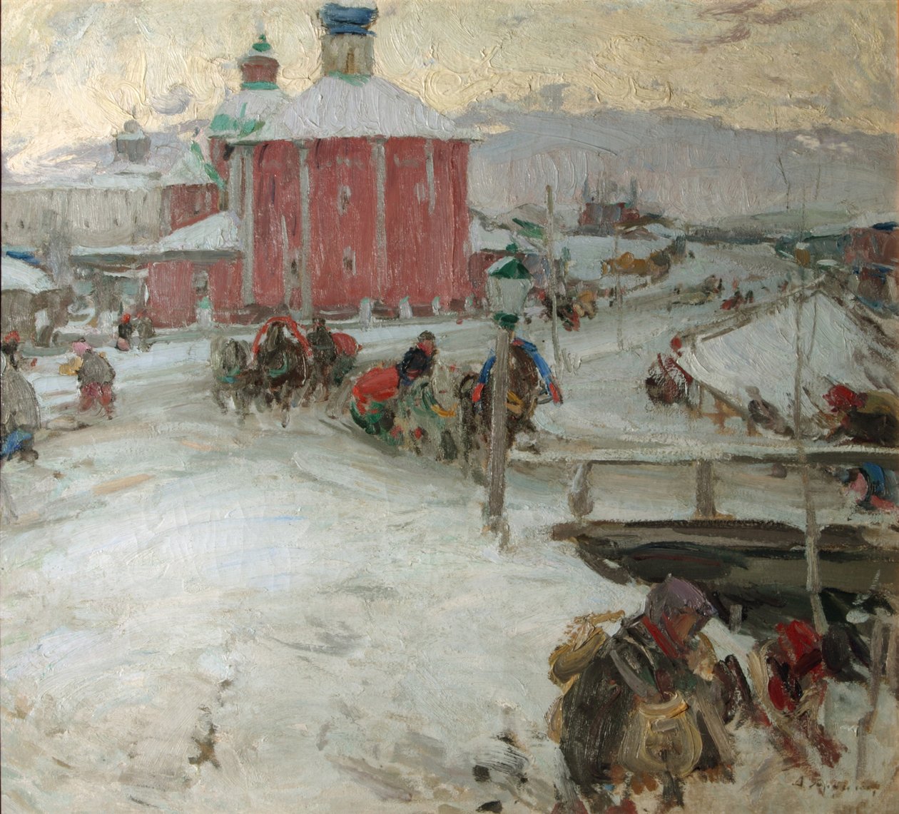 Inverno da Abram Efimovich Arkhipov