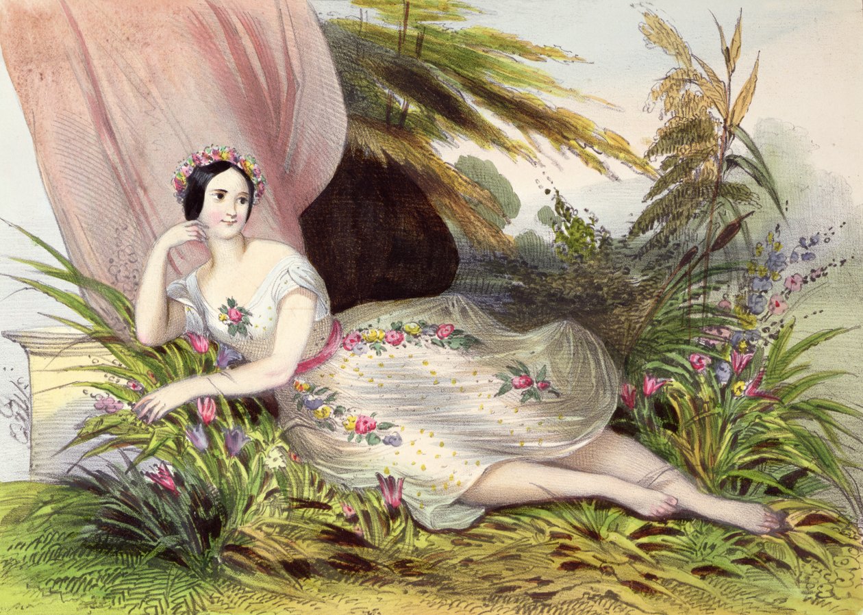 Maria Taglioni (1804-84) nella 