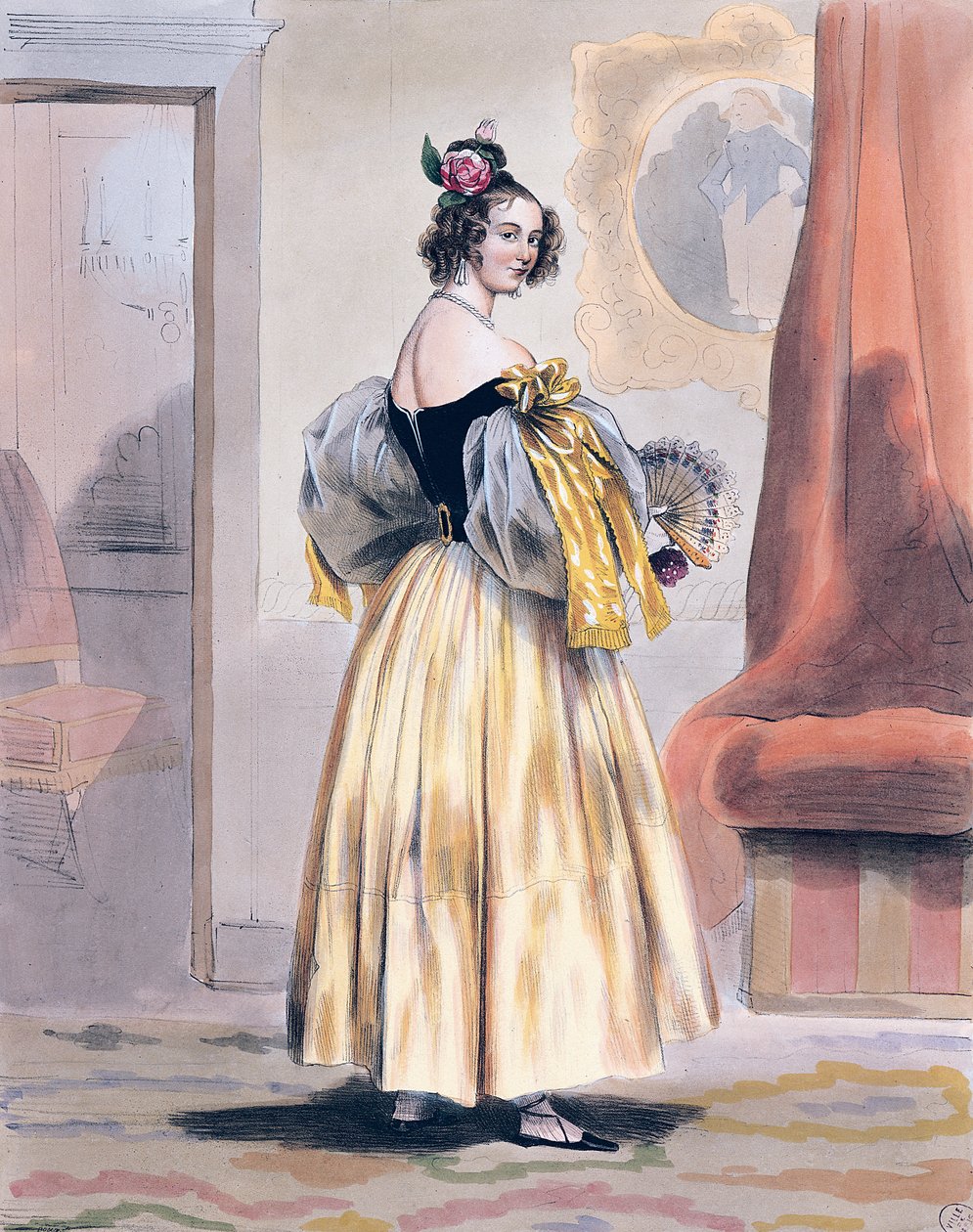 Mezzanotte da Achille Devéria