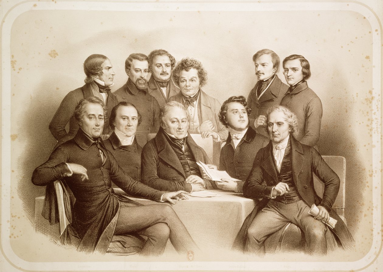 Il Governo Provvisorio del 24 febbraio 1848 da Achille Devéria