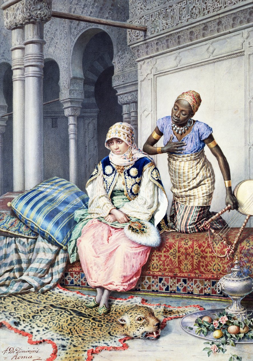 Nel harem da Achille De Dominicis
