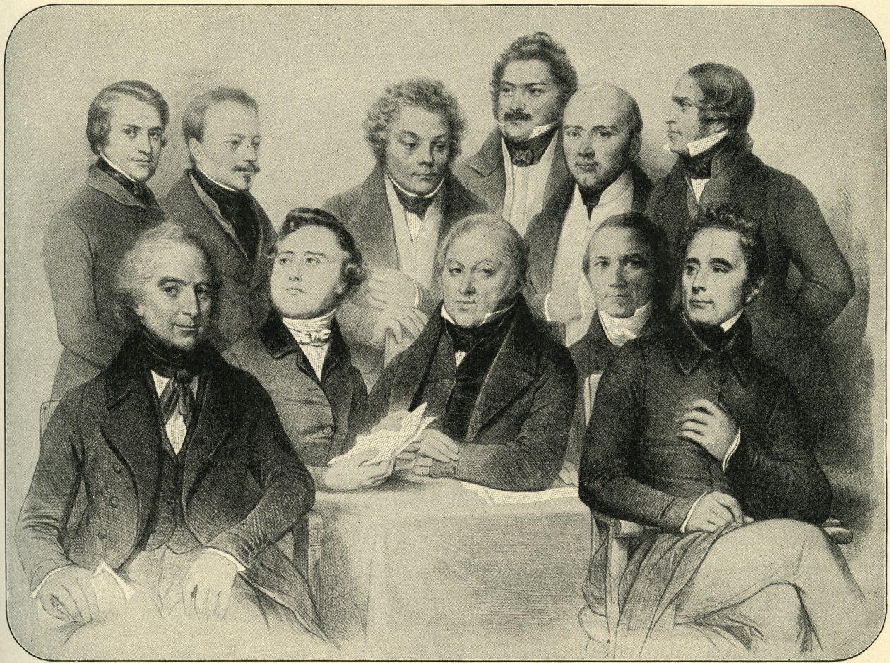 Governo provvisorio della Seconda Repubblica Francese da Achille Devéria
