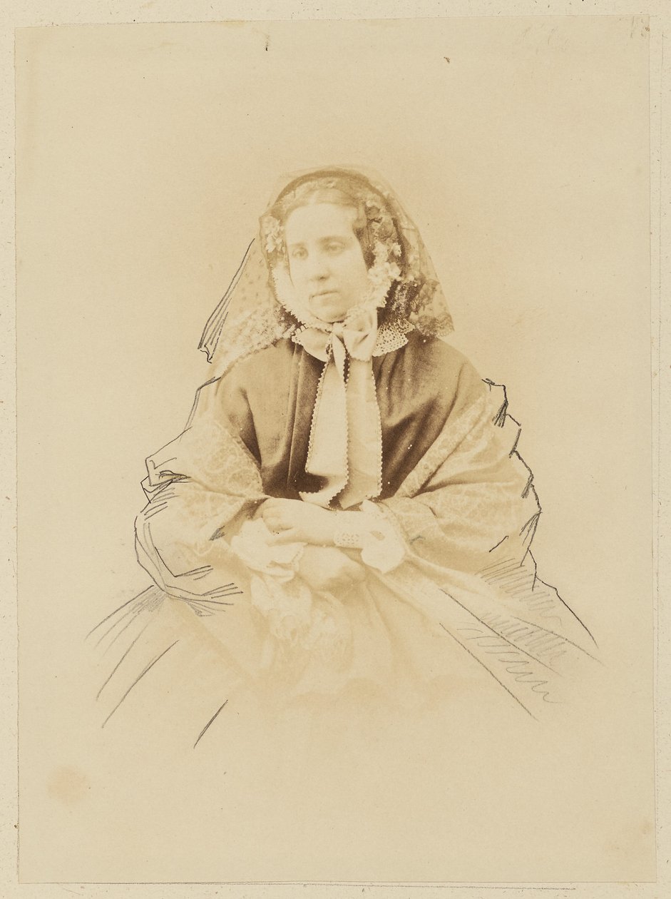 [Ritratto di signora a mezzo busto]. da Achille Devéria