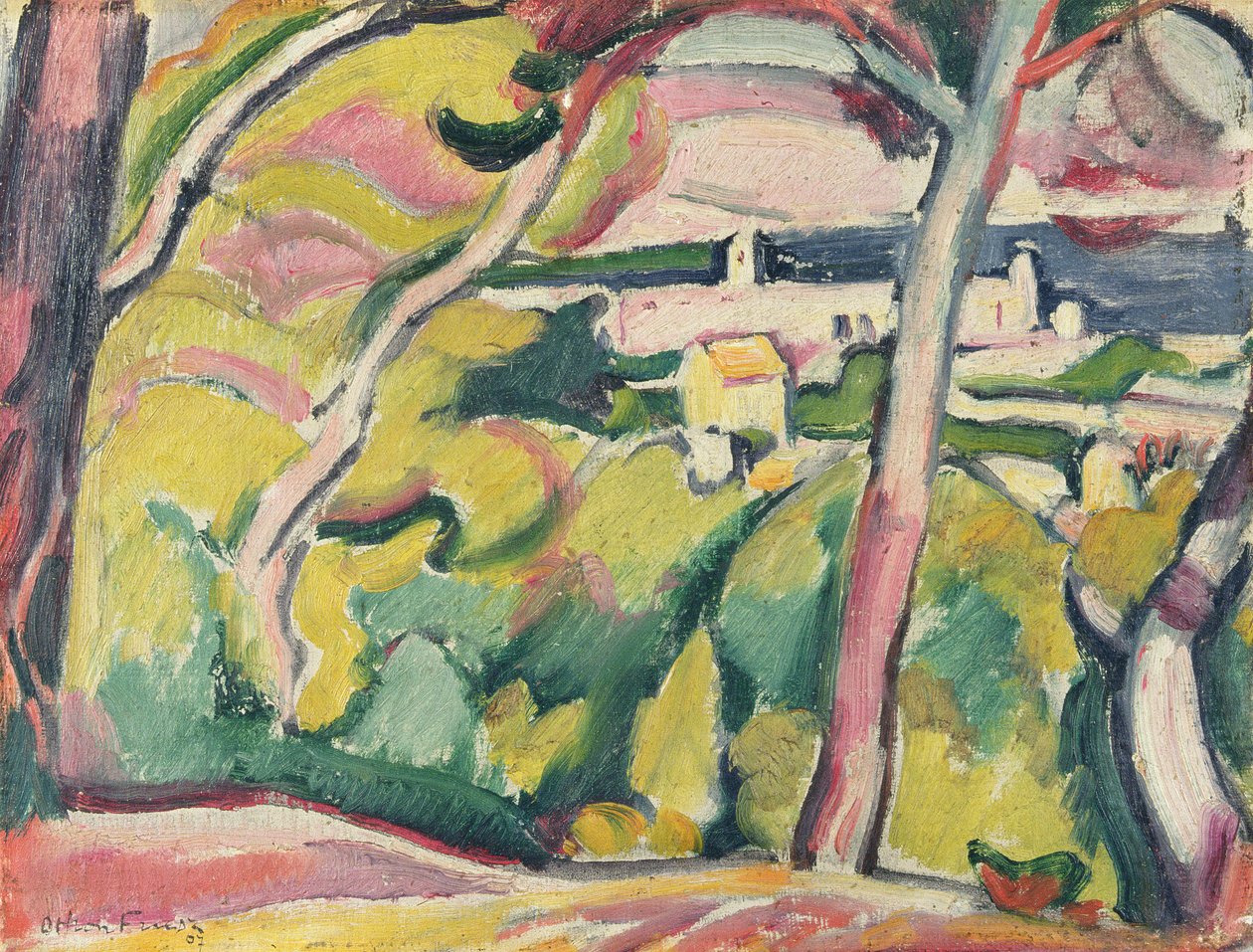 La Ciotat da Achille Emile Othon Friesz