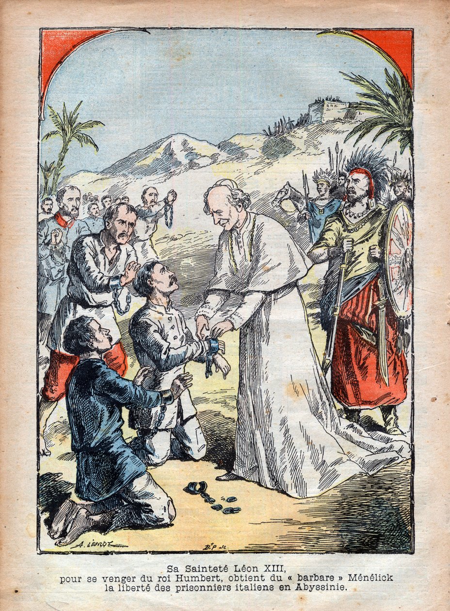Papa Leone XIII (Vincenzo Giocchino Pecci) da Achille Lemot