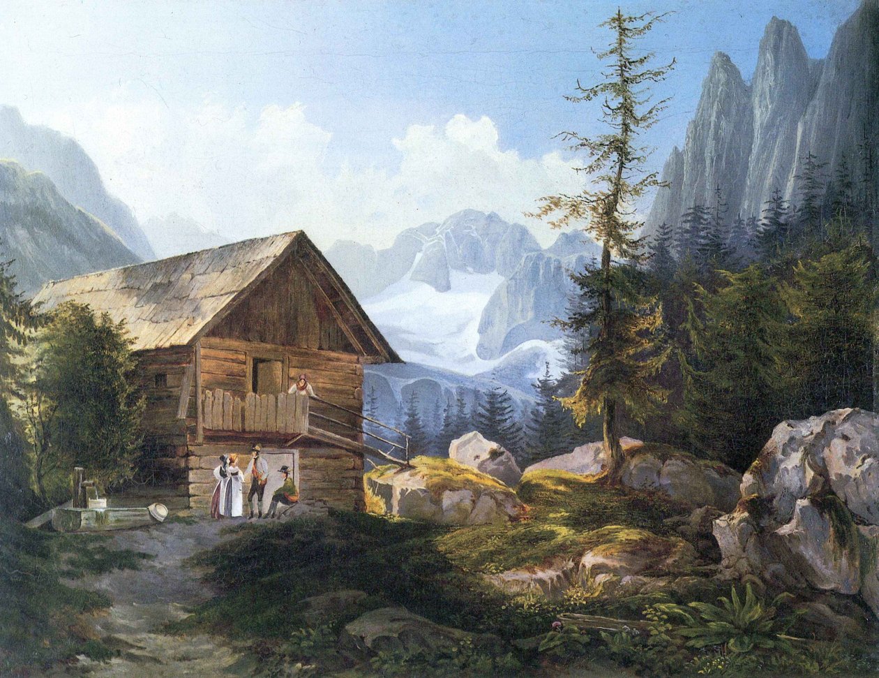 Tedesco: Nella valle di Gosau da Adalbert Stifter