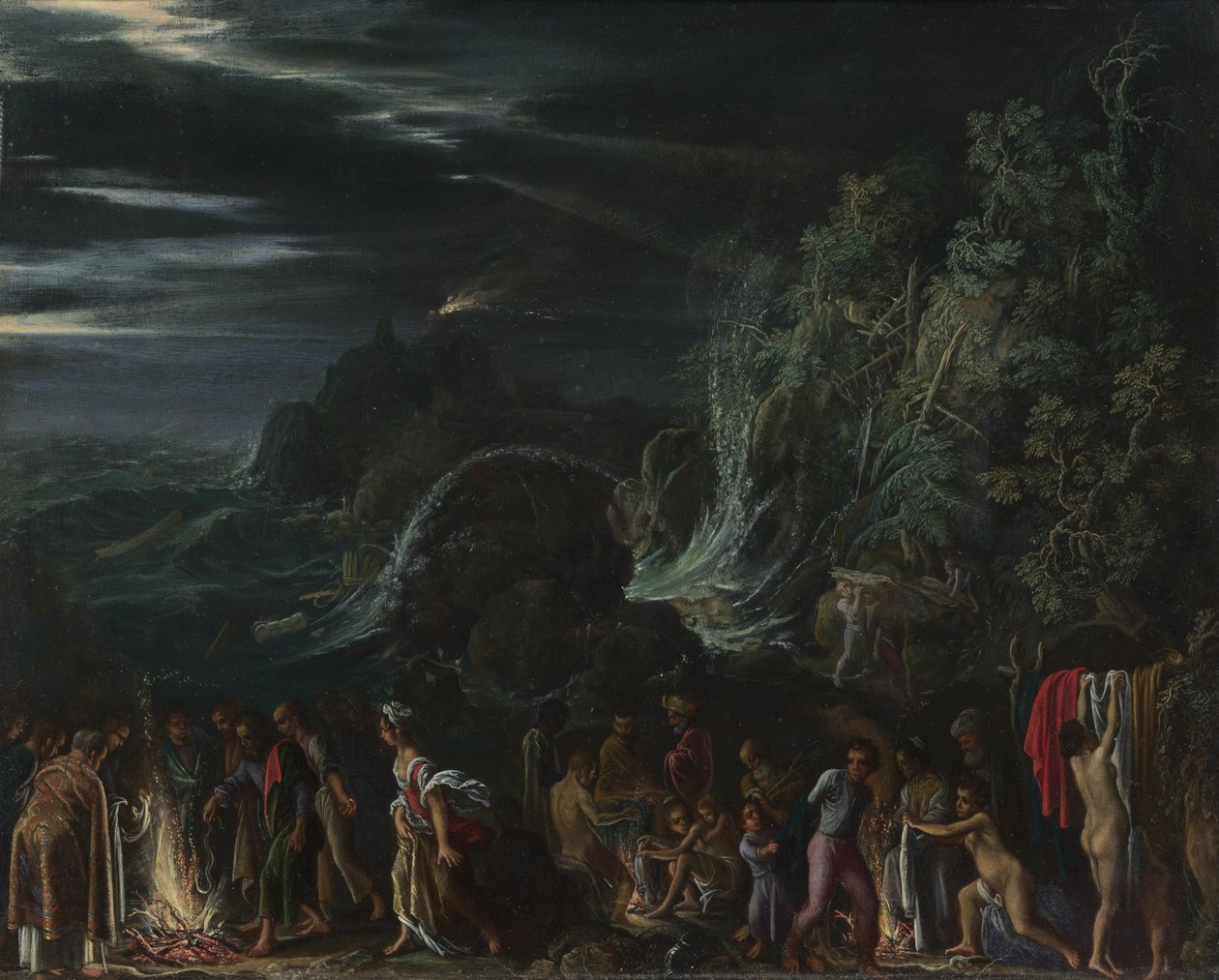 Paolo a Malta da Adam Elsheimer