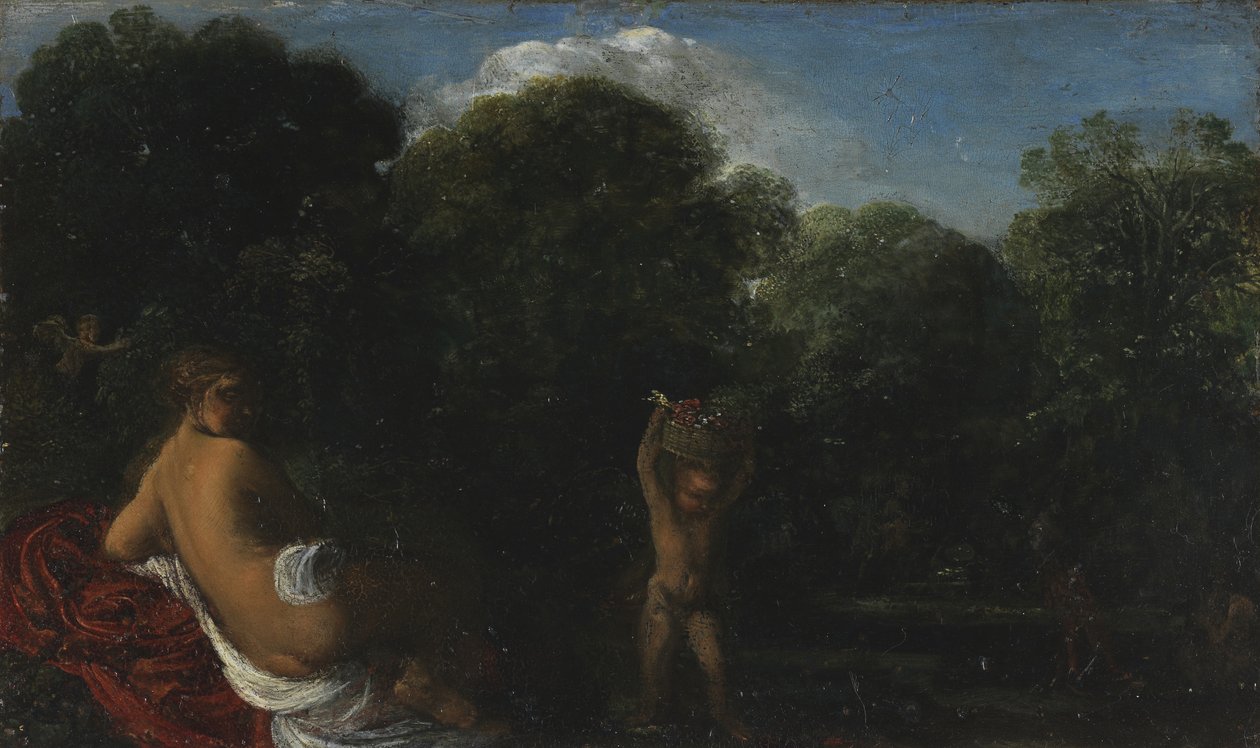 Venere e Cupido da Adam Elsheimer