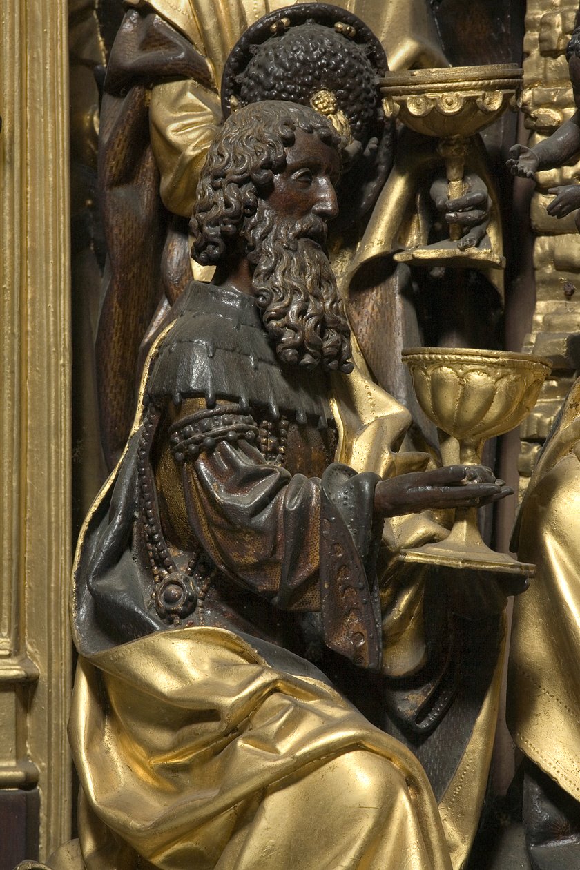 Adorazione dei Magi (dettaglio) da Adam Kraft