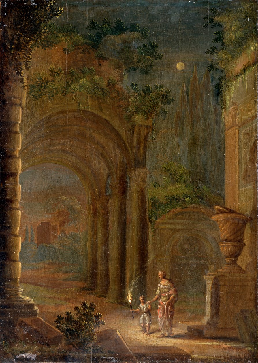 Paesaggio, fine del XVI secolo da Adam Elsheimer