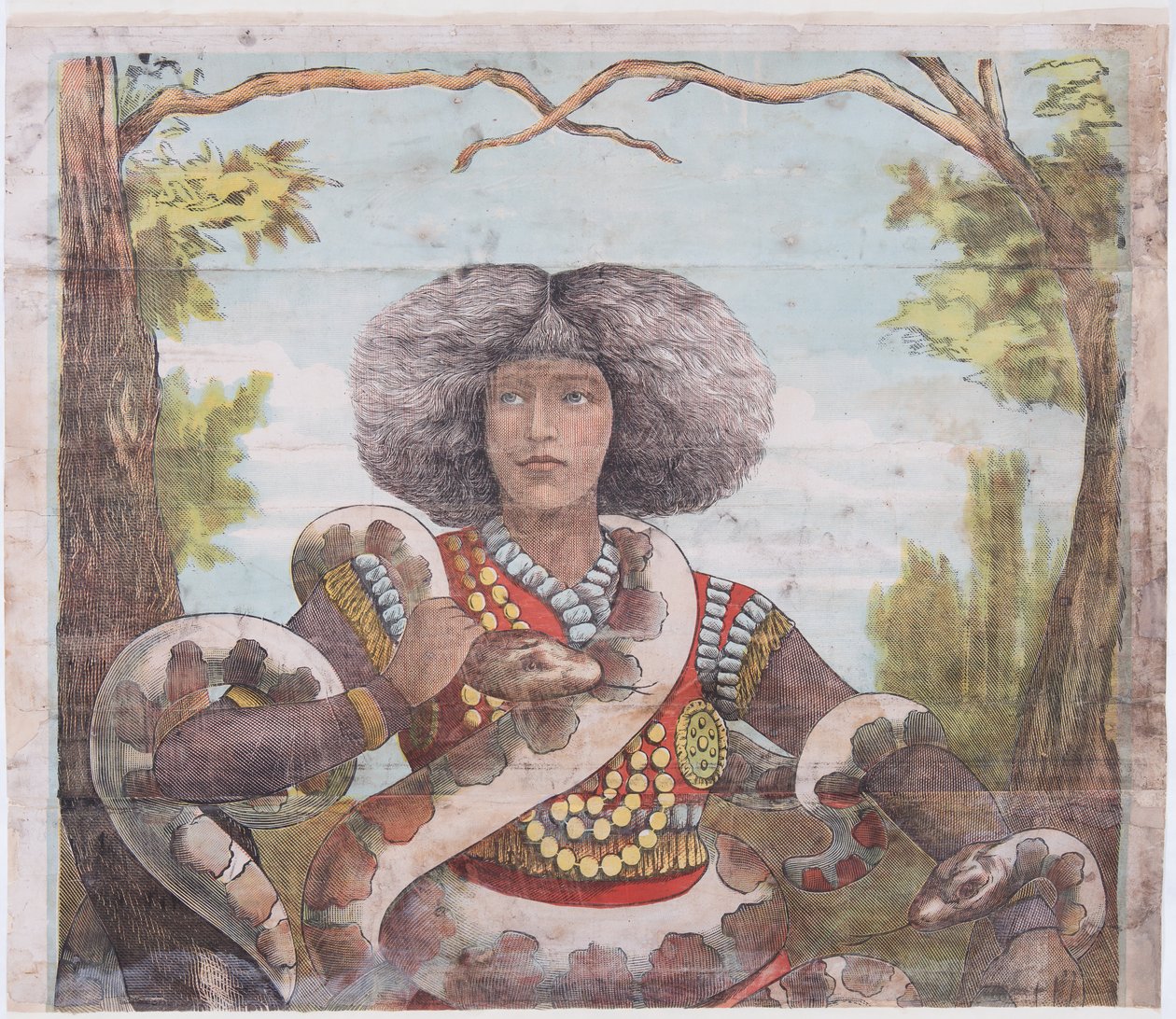 Nala Damajoute: Incantatore di serpenti da Adam Forepaugh