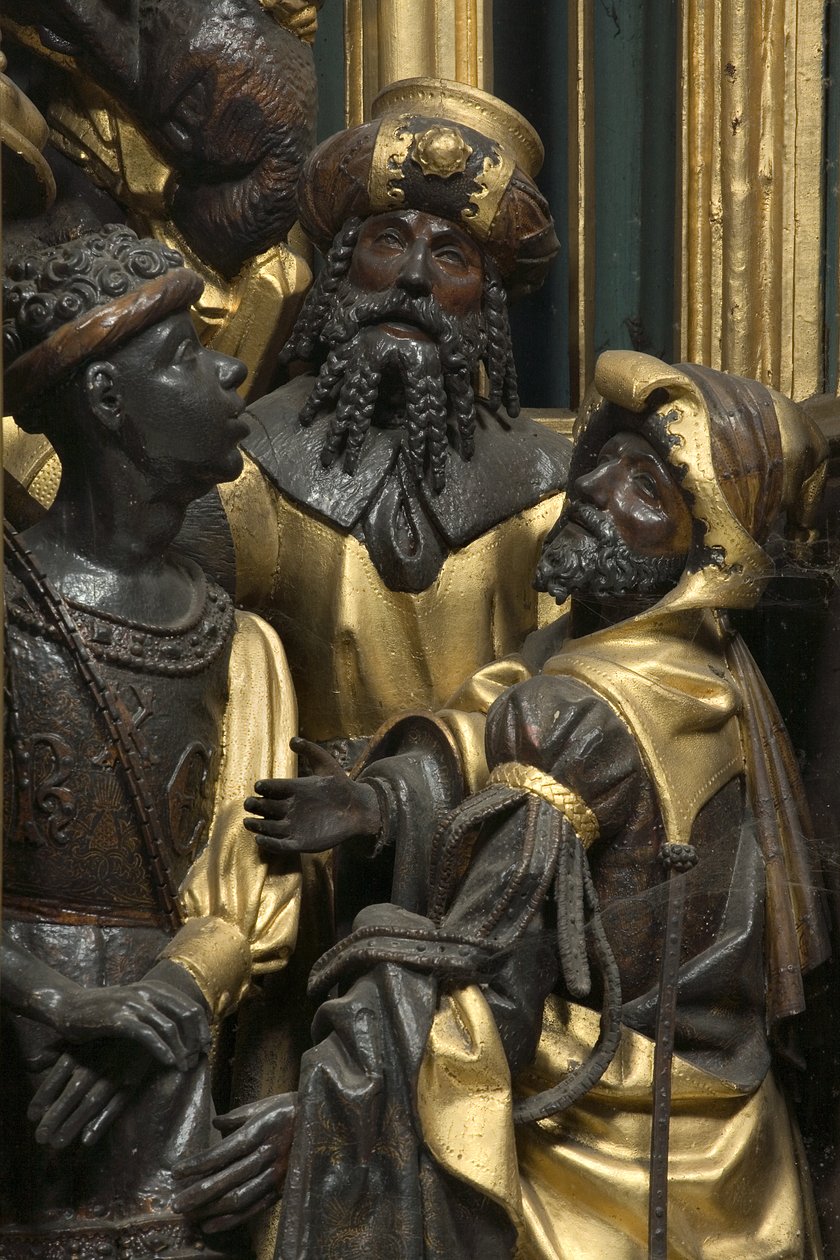 Adorazione dei Magi (dettaglio) da Adam Kraft