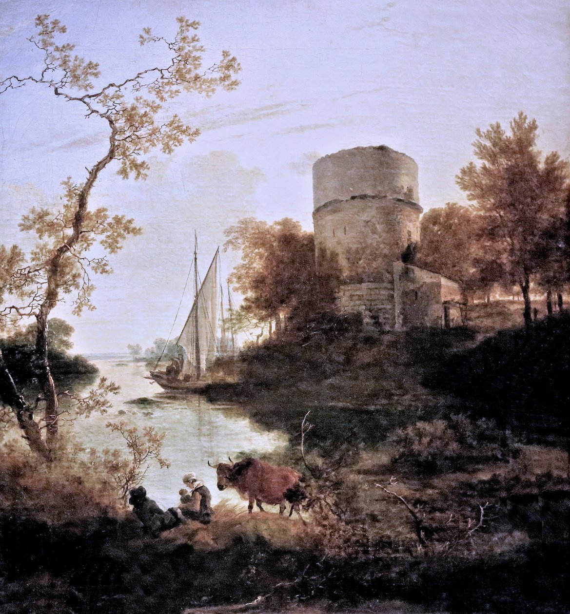 Torre su una costa da Adam Pynacker