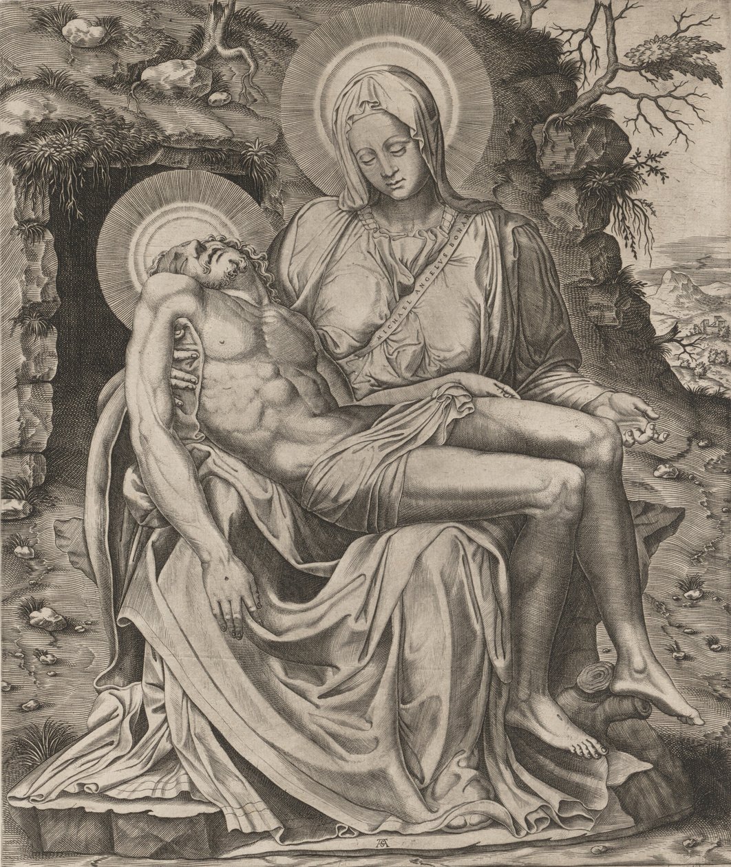 Pietà Vaticana, 1566 da Adamo Scultori