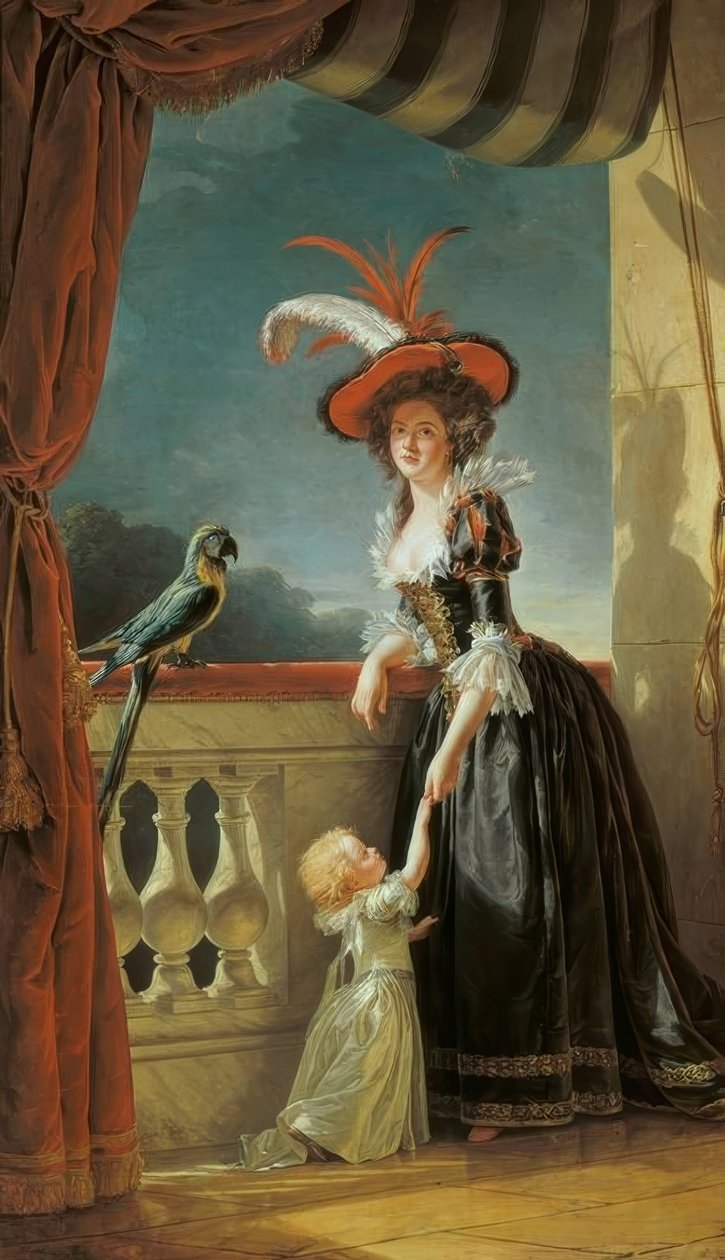 Louise Elisabeth di Francia / Labille-Guiard da Adelaide Labille Guiard