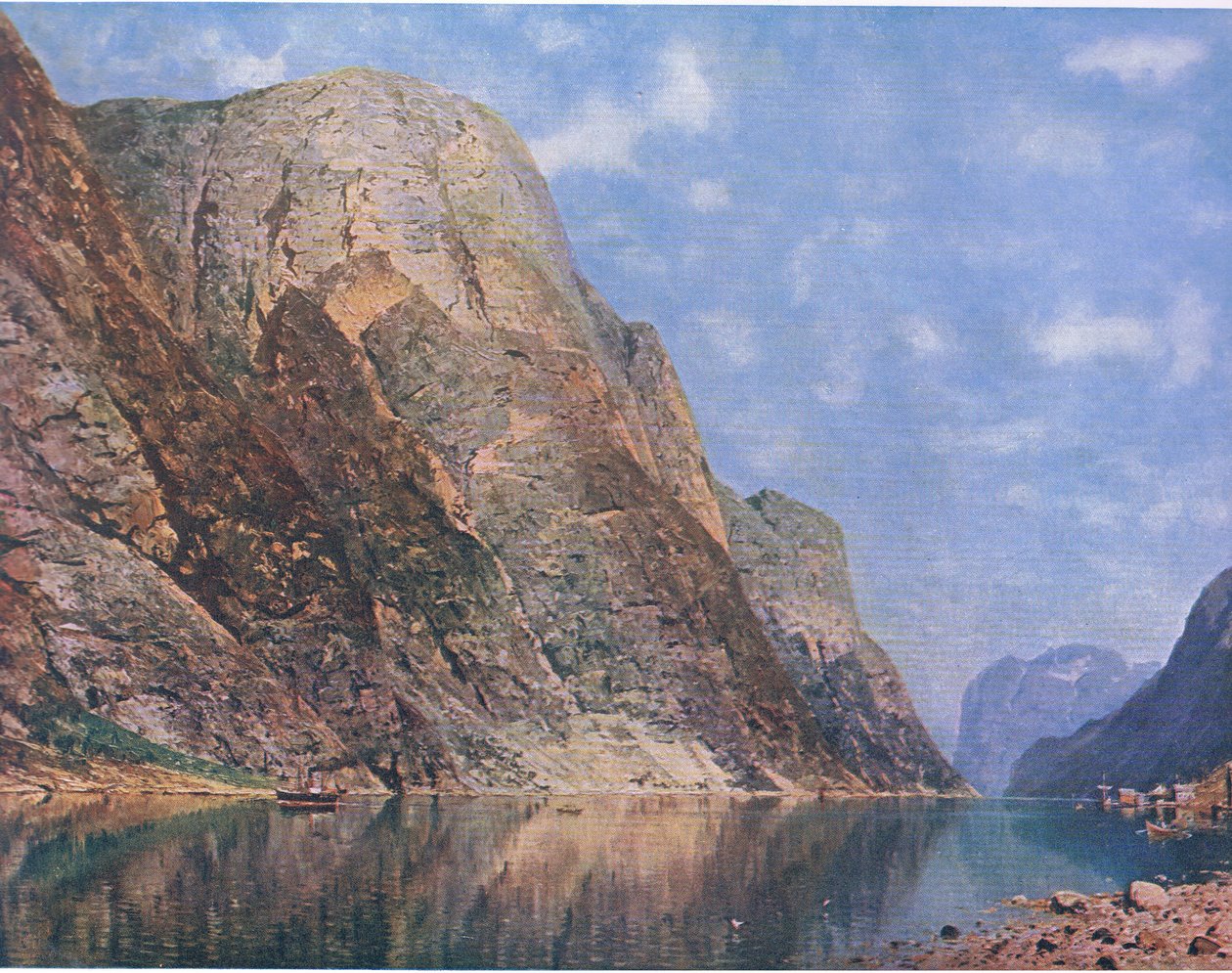 Sogne Fiord, Norvegia, Bibbys Annual, 1916-17 da Adelsteen Normann