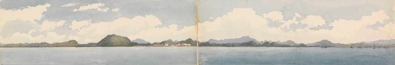 Panama, marzo 1850 da Admiral Sir Edward Gennys Fanshawe