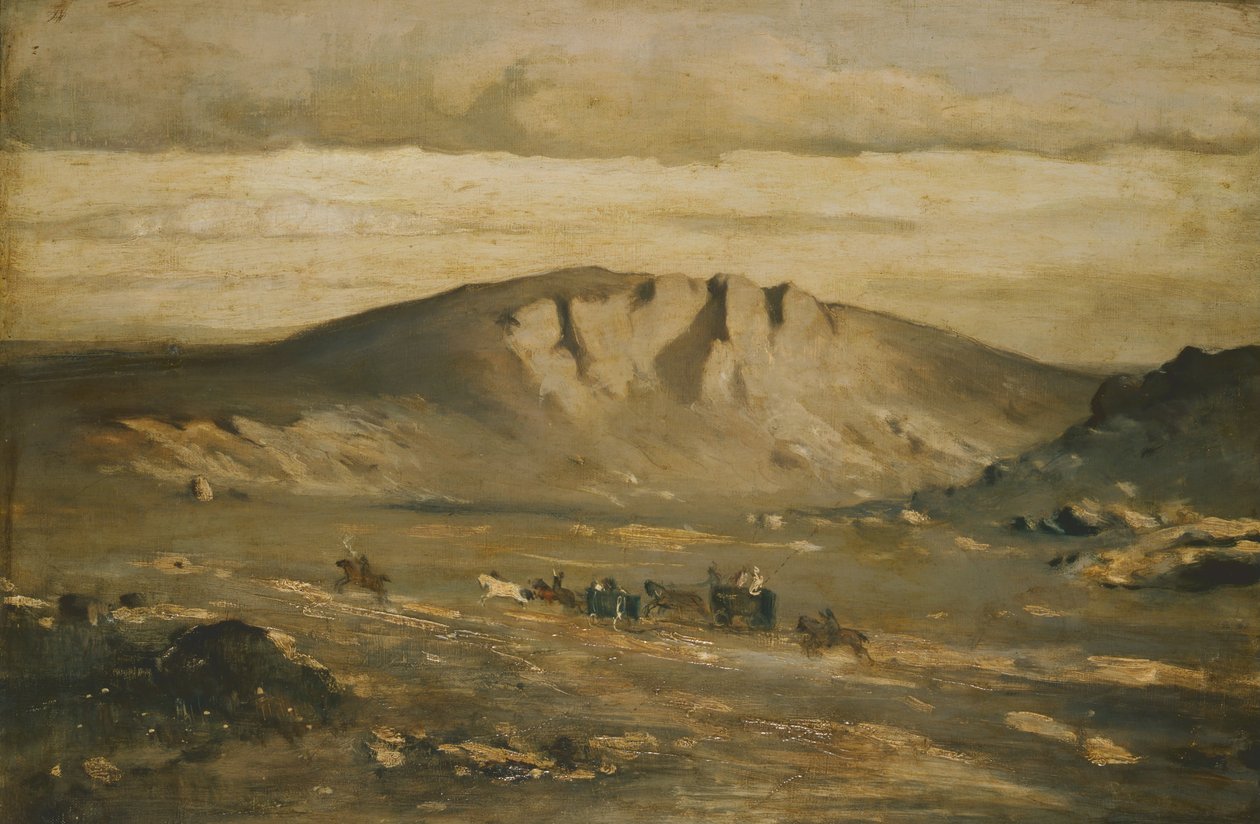 Paesaggio solitario da Adolf Kosárek