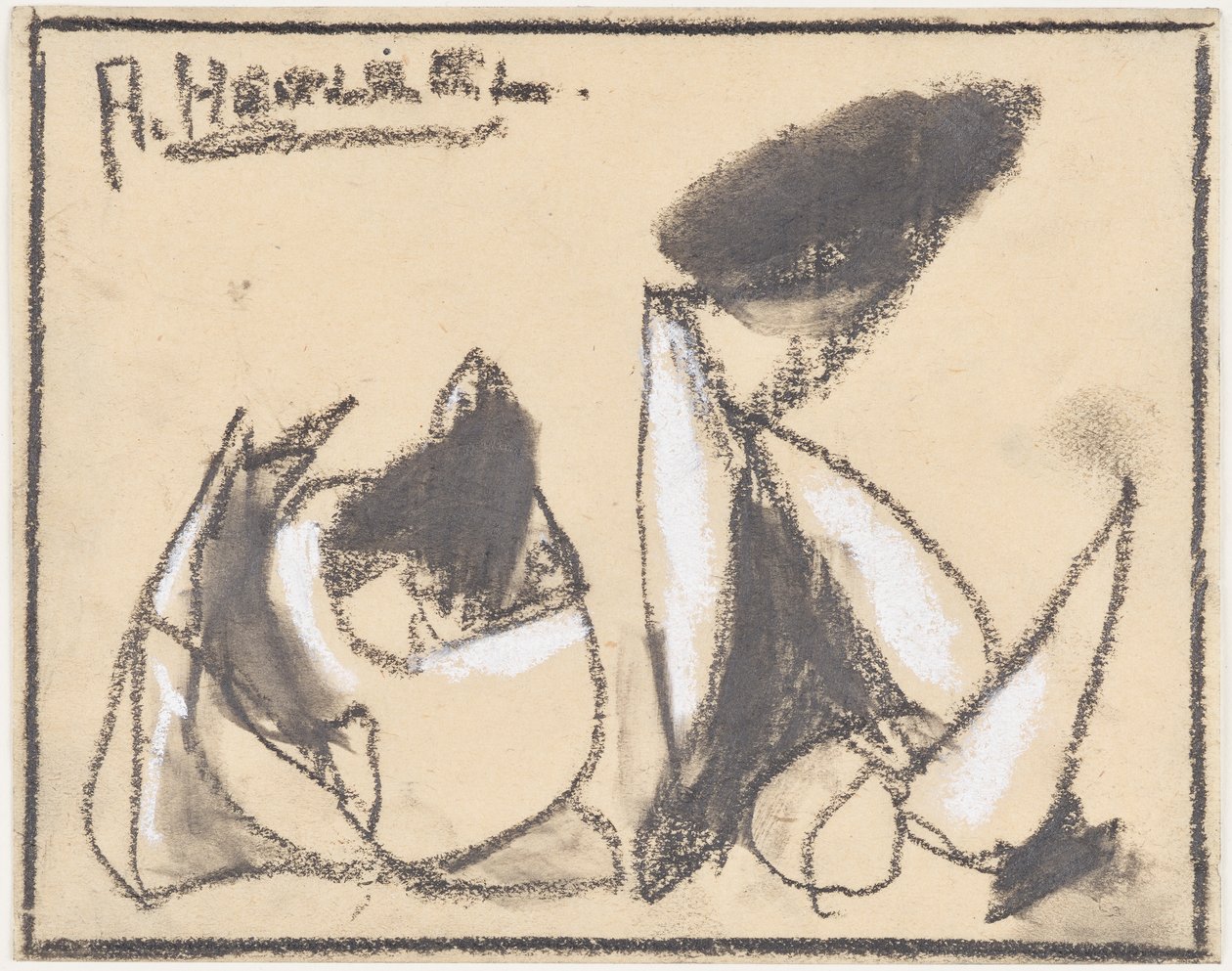 Composizione astratta da Adolf Holzel
