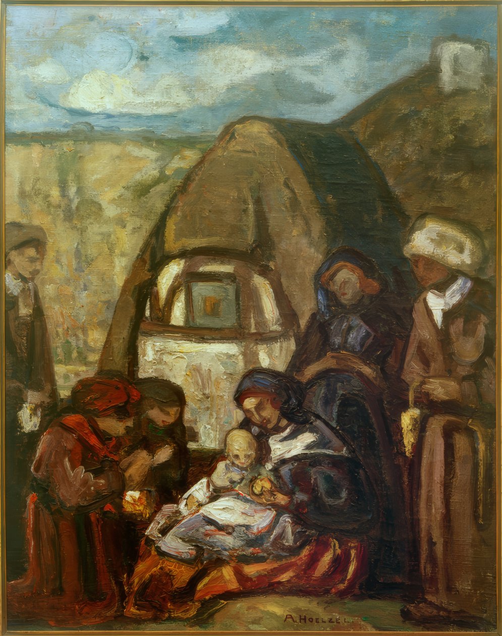 Adorazione da Adolf Holzel