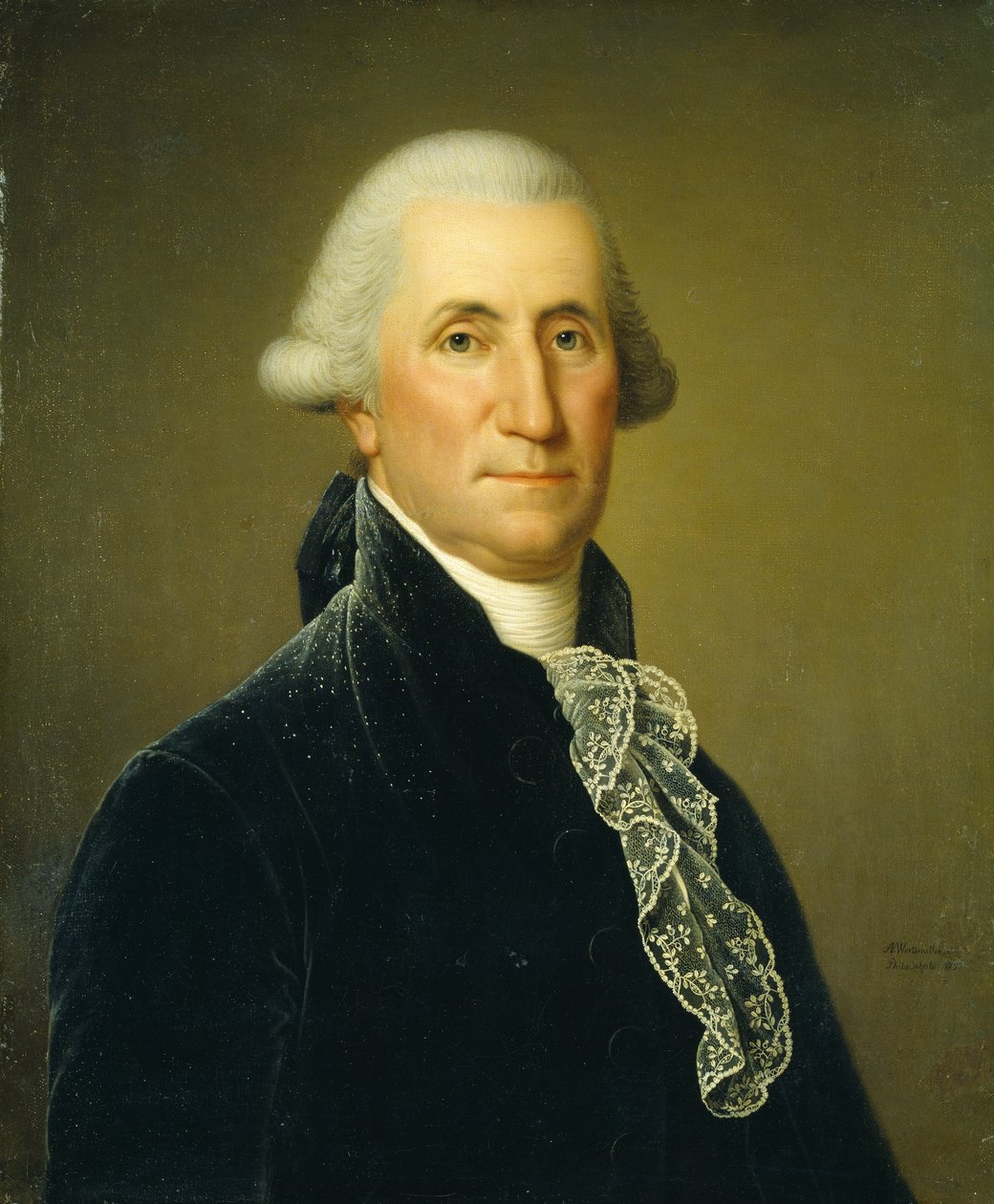 George Washington, 1795 da Adolf Ulrich Wertmuller