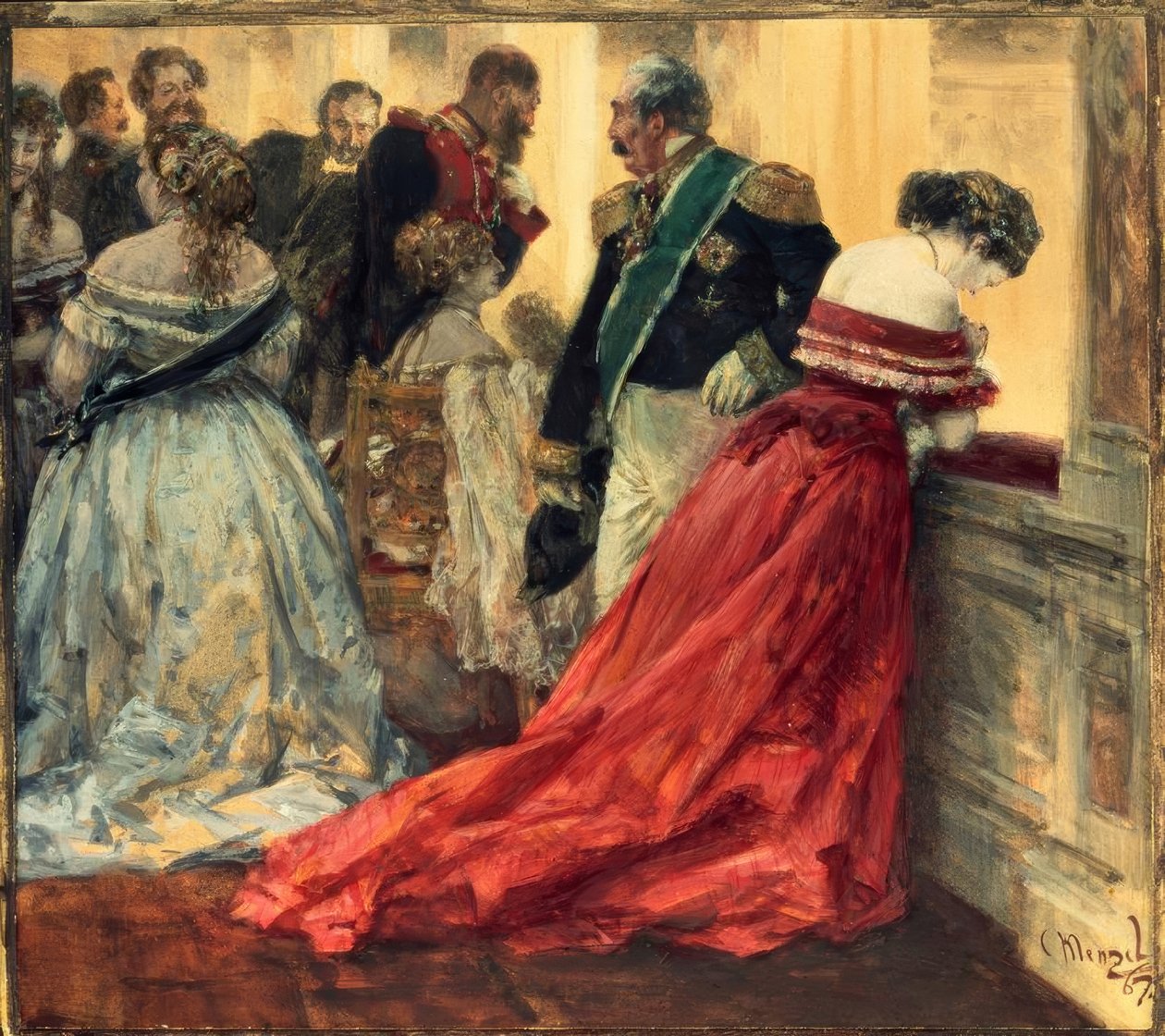 Scena di ballo da Adolph Menzel