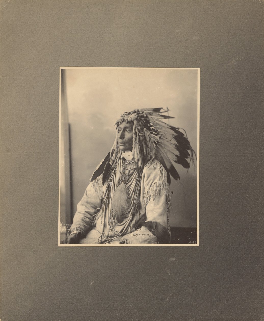 Uccidere il cavallo maculato, Assiniboines da Adolph F. Muhr