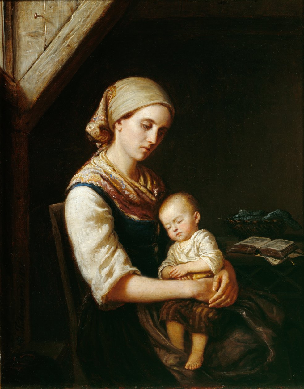 Vedova da Adolph Tidemand