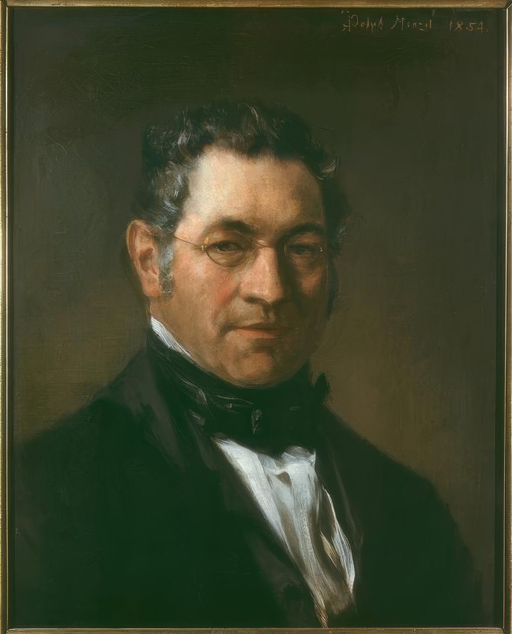 Ritratto di un signore da Adolph Menzel