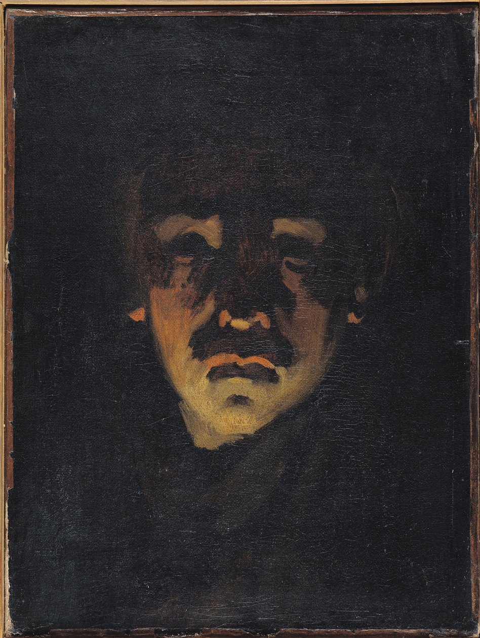 Autoritratto da Adolphe Felix Cals