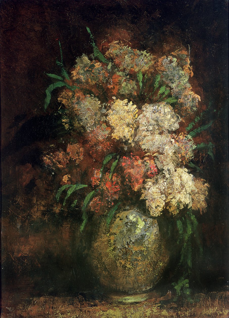 Vaso di fiori da Adolphe Joseph Thomas Monticelli