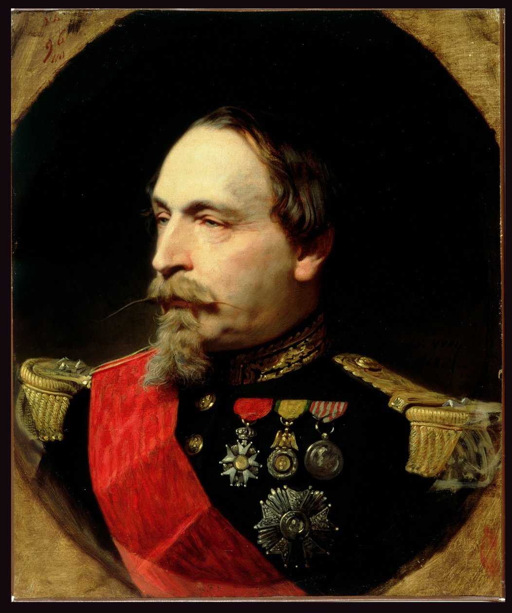 Napoleone III (1808-73) 1868 da Adolphe Yvon
