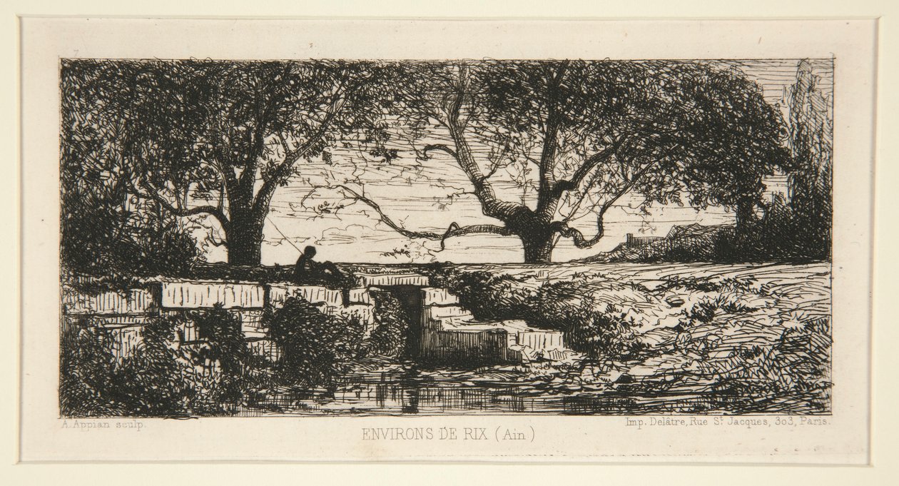 Dintorni di Rix (Ain) da Adolphe Appian