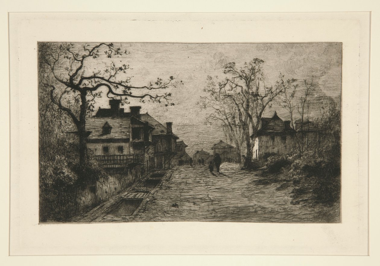 Via del villaggio di D da Adolphe Appian