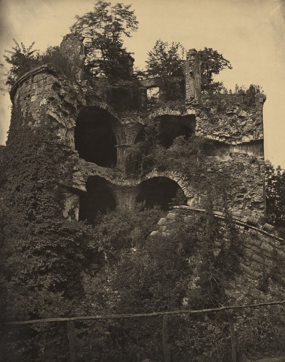 [Castello di Heidelberg] da Adolphe Braun