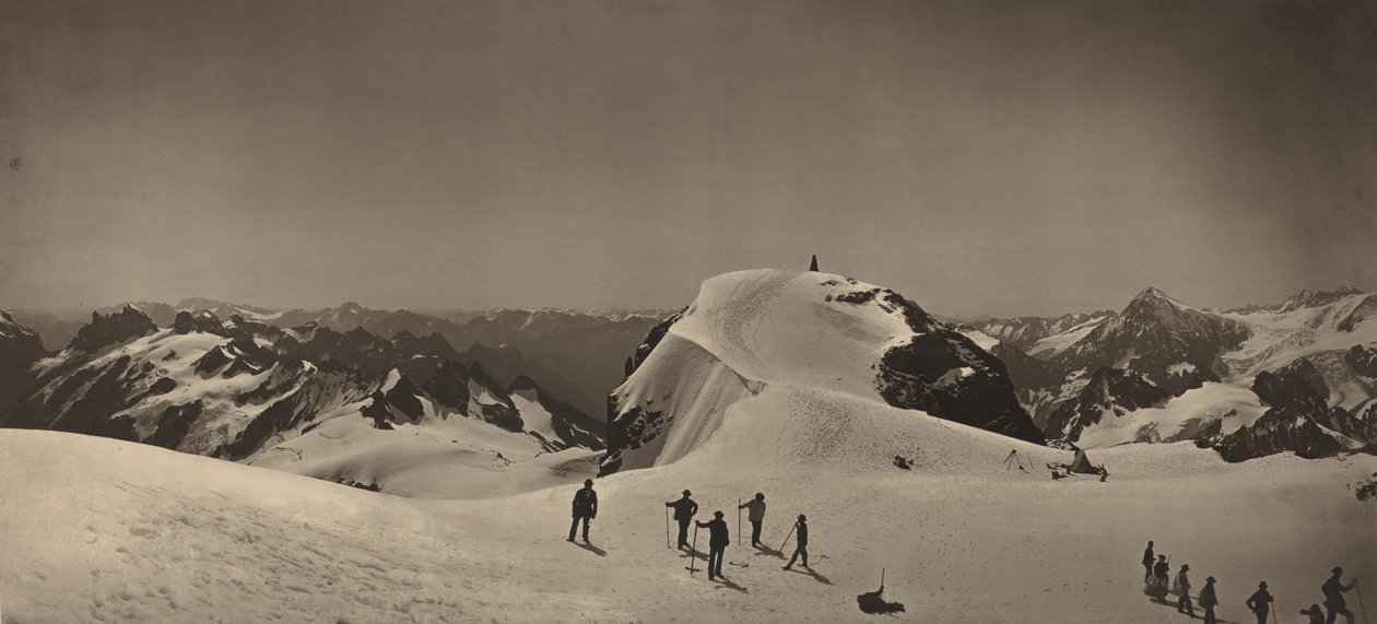 Cima del Monte Titlis, Svizzera da Adolphe Braun