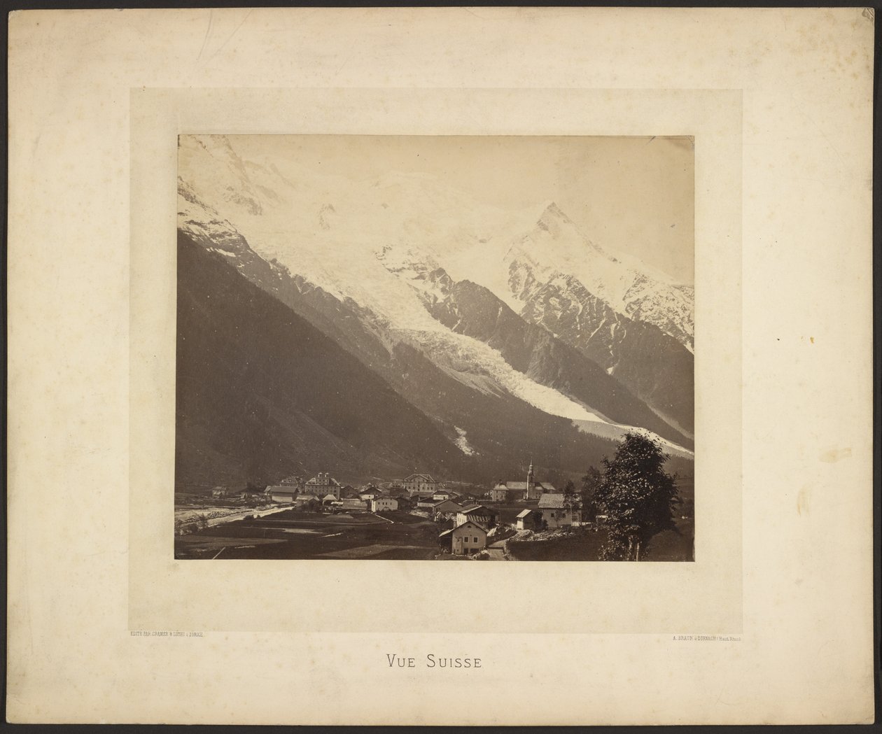 Vista svizzera da Adolphe Braun
